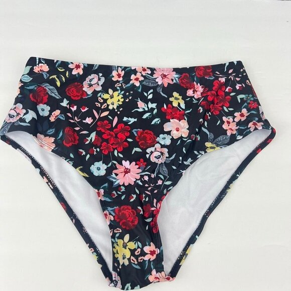 Yonique Swimsuit Size L Blousy Tankini Red Size L NWT - Picture 8 of 10